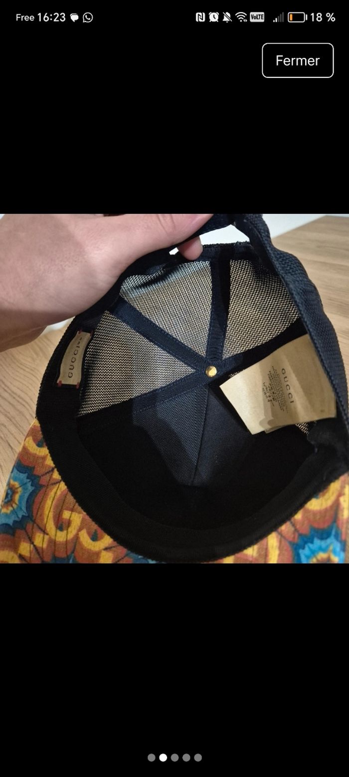 Casquette Gucci - photo numéro 2