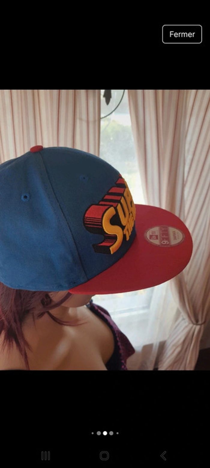 Casquette NewEra Superman the Man of Steel M/L - photo numéro 9