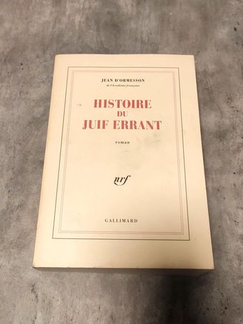 Histoire du juif errant