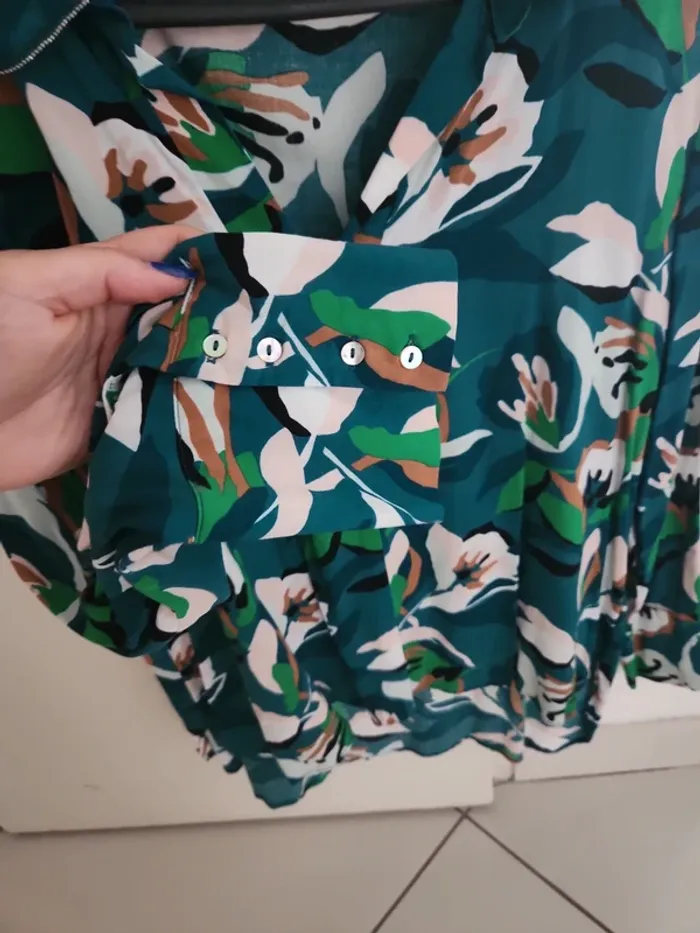 Chemise blouse Trend Captain Tortue 48 - photo numéro 4