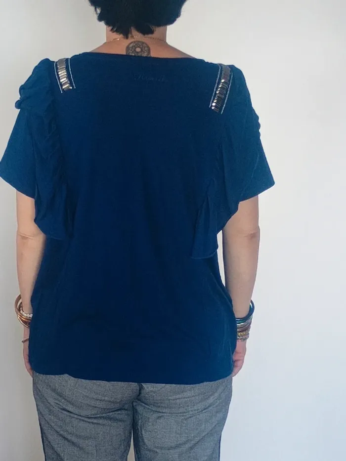 Tunique bleu marine Kaporal taille L - photo numéro 2