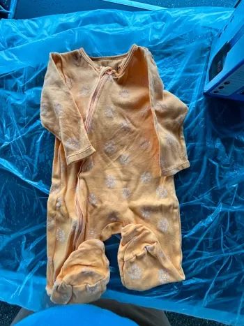 Pyjama lion orange