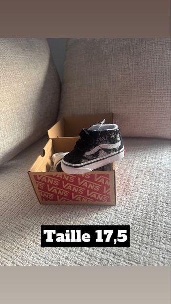 Vans bébé scratch