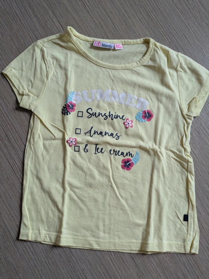 T shirt Lili marelle 5ans