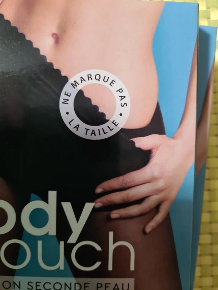 Lot de 3 collants taille 2 noir  Dim - photo numéro 9