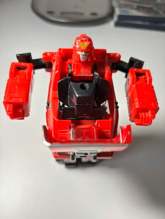 Action figure figurine robot Power Rangers Turbo Deluxe Rescue Megazord - photo numéro 6