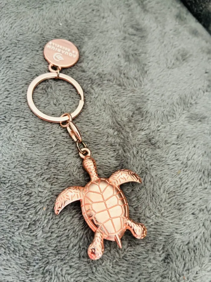 Porte clefs métal tortue - photo numéro 4