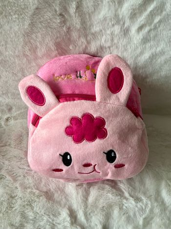 Sac à dos en peluche