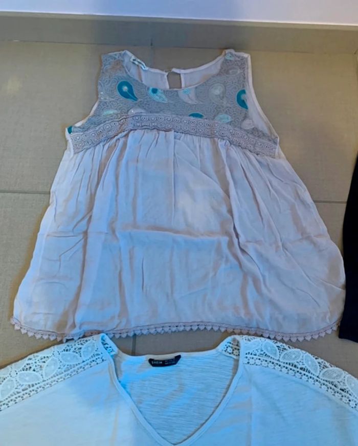 Lot de 4 hauts femme taille M - photo numéro 2