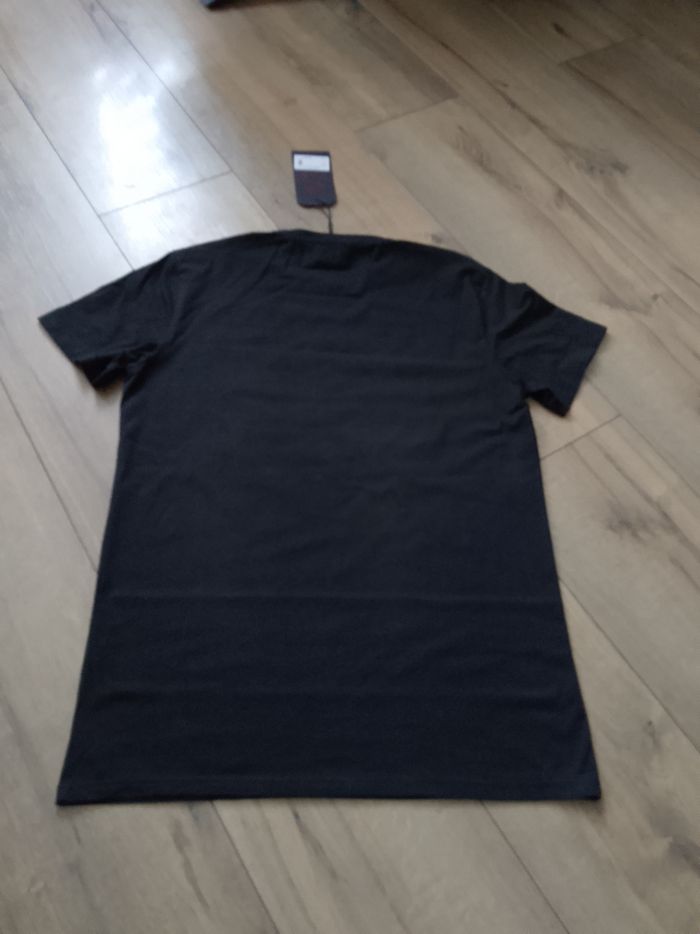 T-shirt noir manches courtes homme tête de mort xl terance kole - photo numéro 5