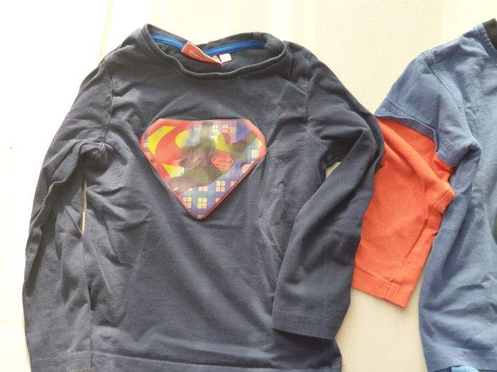 2 t shirt manche longue 36 mois 3 ans 98 cm - photo numéro 2