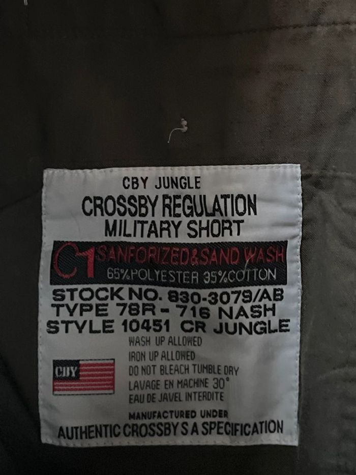 short jungle  / bermuda cargo militaire - photo numéro 8