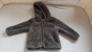 Veste polaire 6 mois anthracite