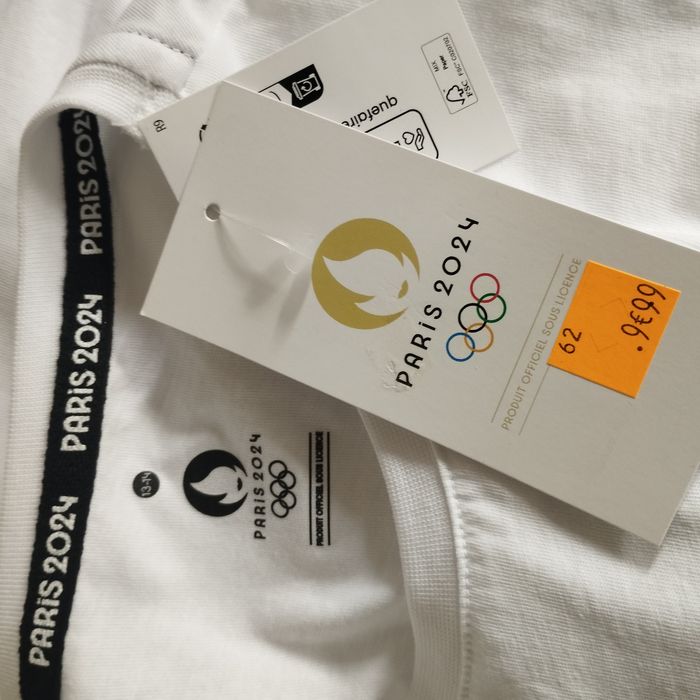 T-Shirt Neuf fille 13-14ans JO Paris 2024 - photo numéro 5