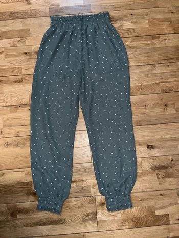 Pantalon d’été vert étoilé maison scotch petite 34/36