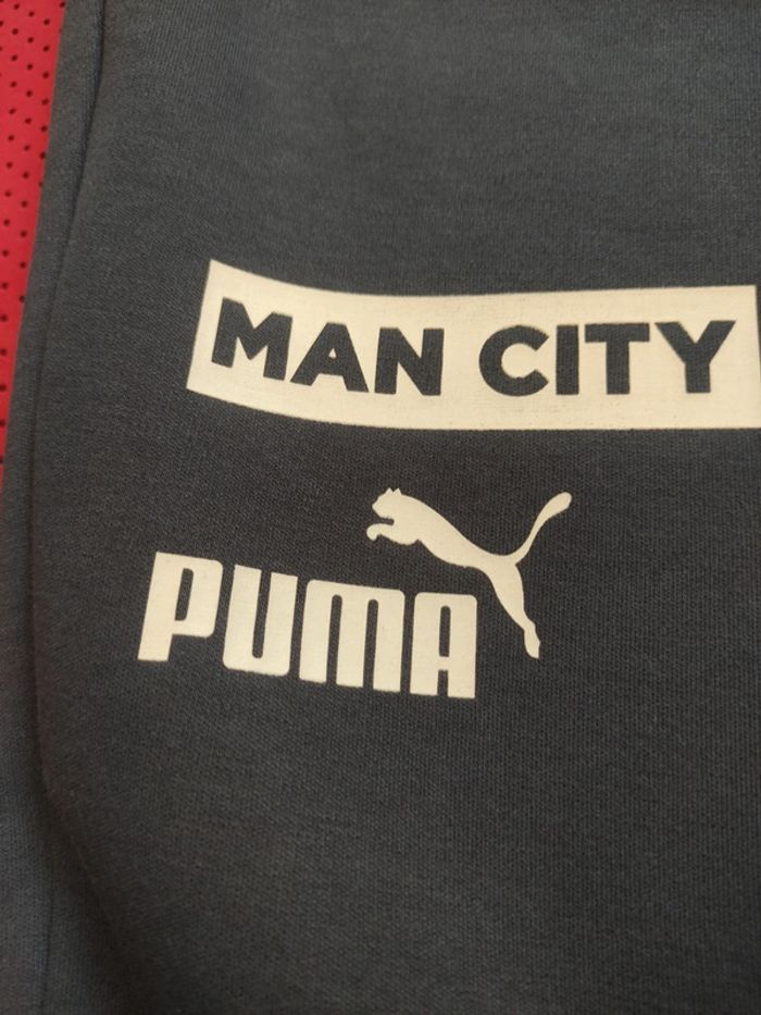 Pantalon de foot Manchester City, Puma Authentique Officiel taille enfant 13/15 ans, Neuf - photo numéro 3