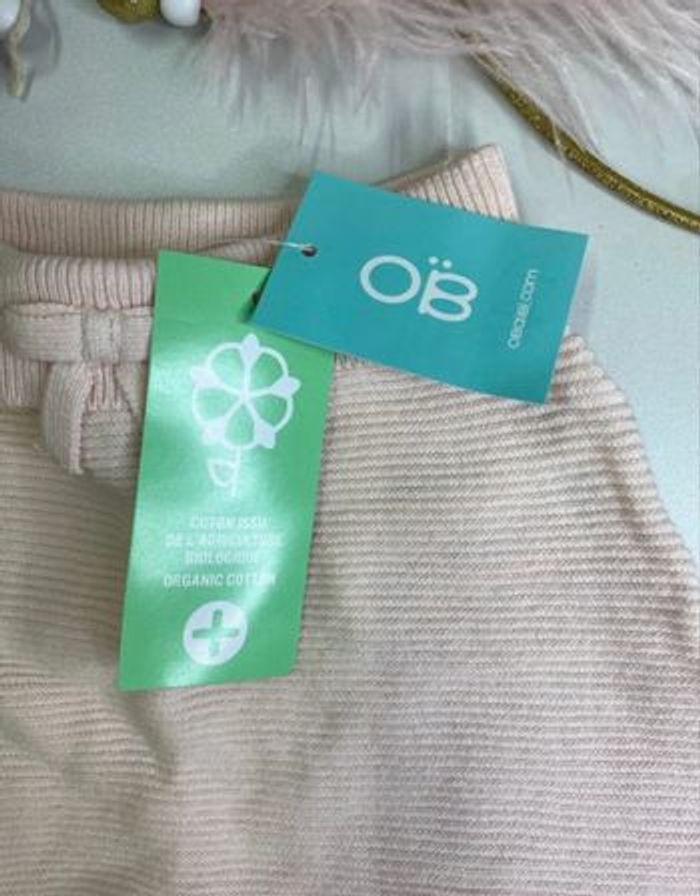 Pantalon bébé fille - neuf - Obaïbi - Taille 6 mois - photo numéro 2
