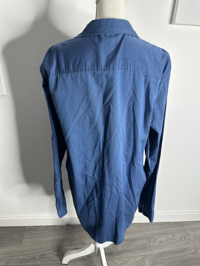 Chemise bleue à rayures Timberland TXL - photo numéro 5