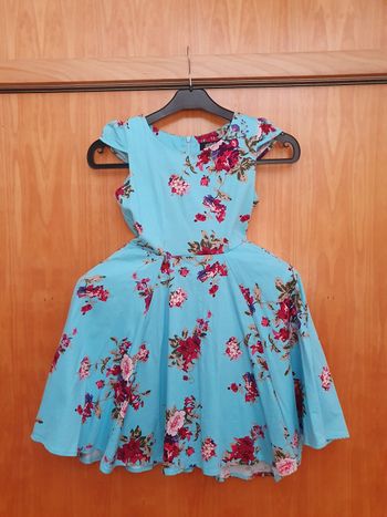 Robe style années 60 - Heart & Roses- Automne/ Hiver - Fille - 10 ans - TBE