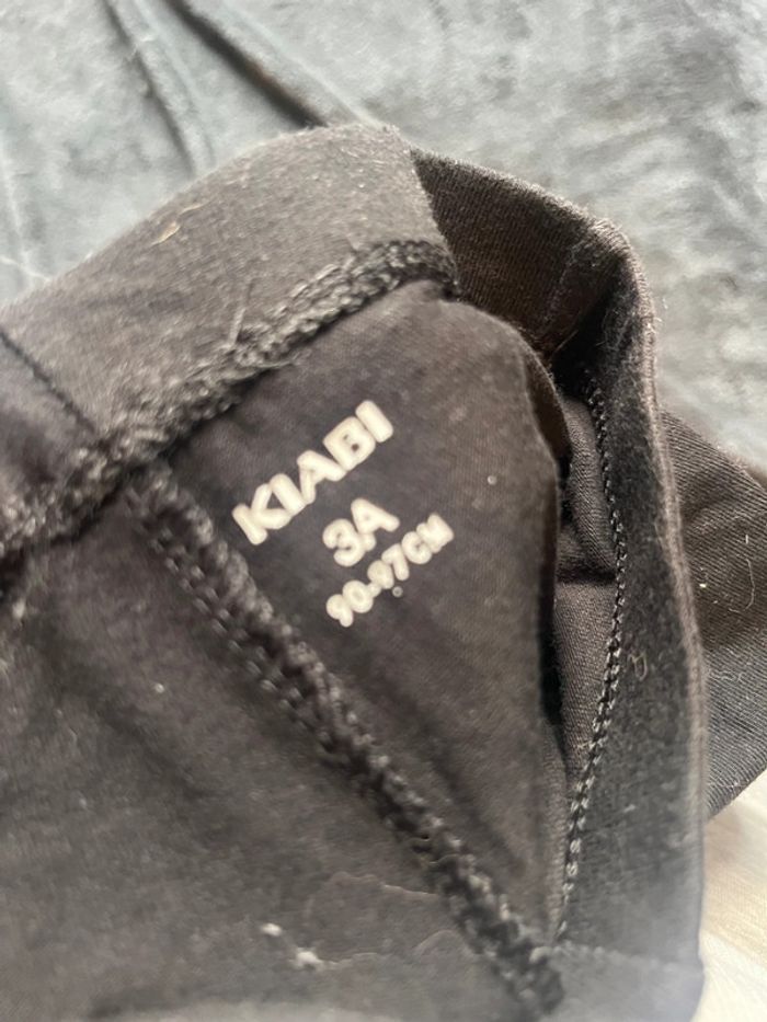 Legging fille 3 ans noir - photo numéro 2