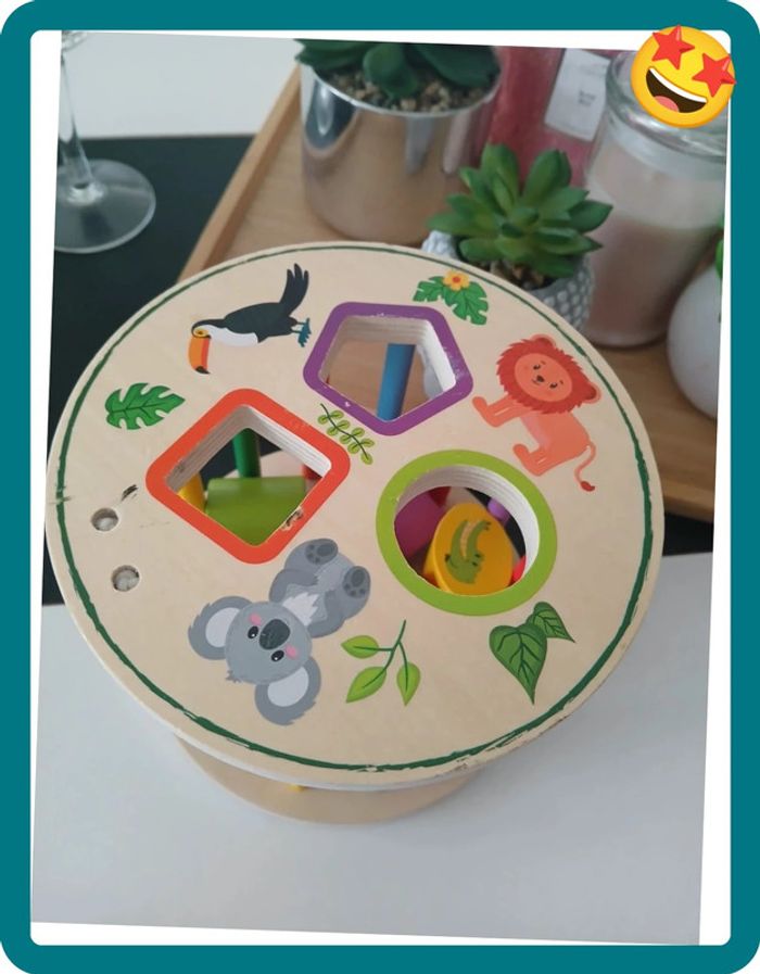 Jouet d'eveil en bois🌿🎁 - photo numéro 3