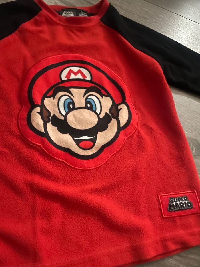 Pyjama Mario 5/6 ans 116 centimètres - photo numéro 5