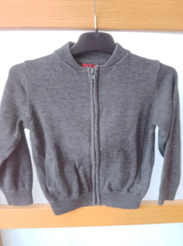 Gilet zippé - Garçon 5 ans