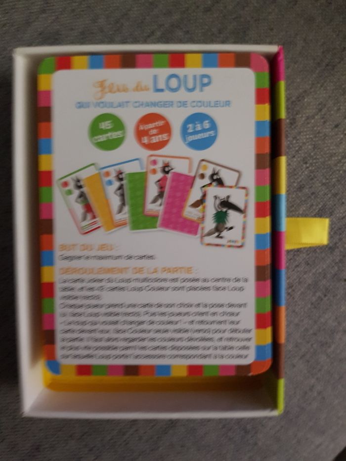 Jeu du loup qui voulait changer de couleur - photo numéro 3