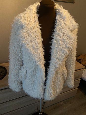 Manteau fourrure, moumoute