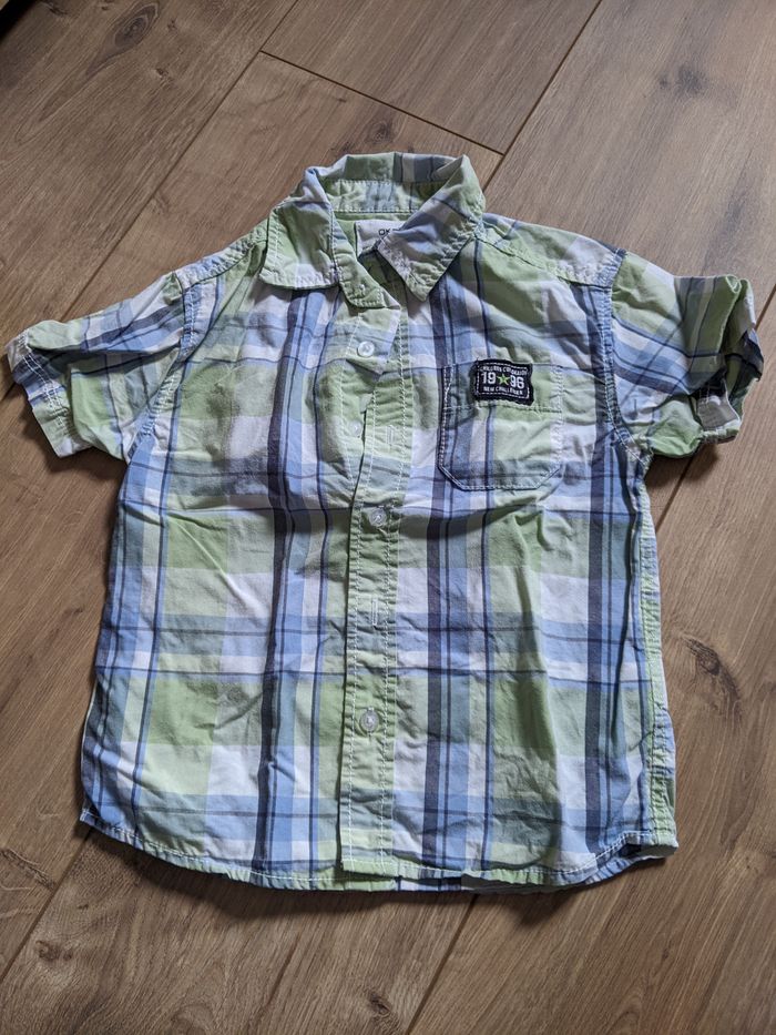 Chemise manches courtes 3 ans