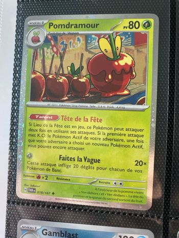 Carte Pokémon holographique neuf