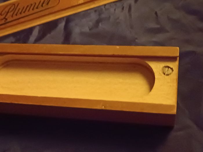 Plumier bois vintage - photo numéro 7