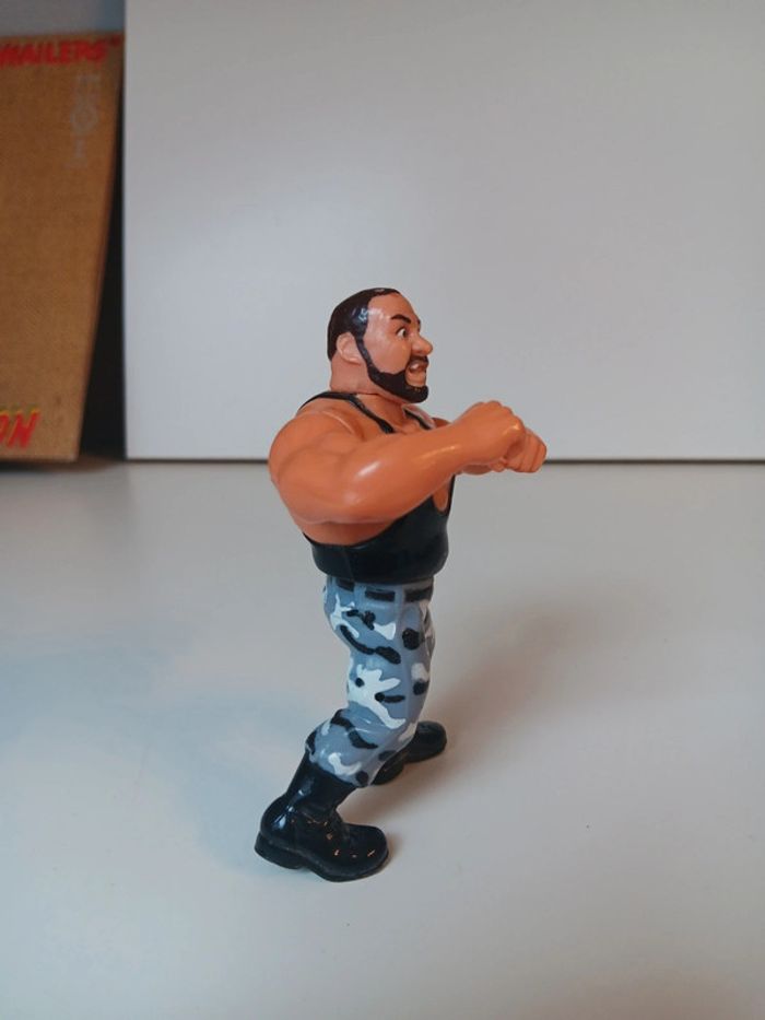 Figurine de catch WWF vintage 1991 the Bushwackers hasbro titan taille 12cm - photo numéro 2