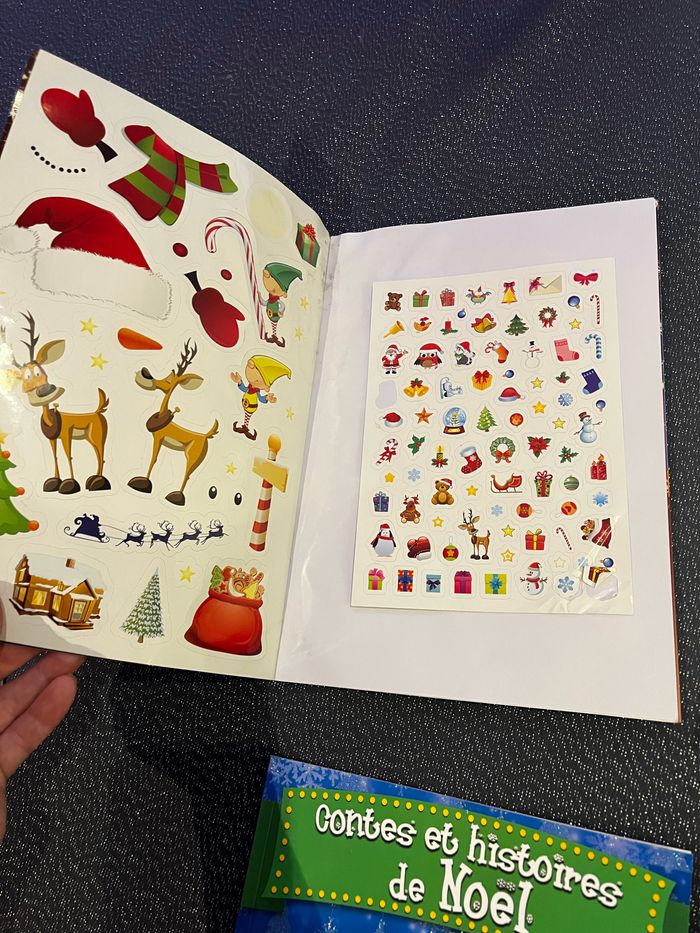 Livre autocollant de Noël - photo numéro 3