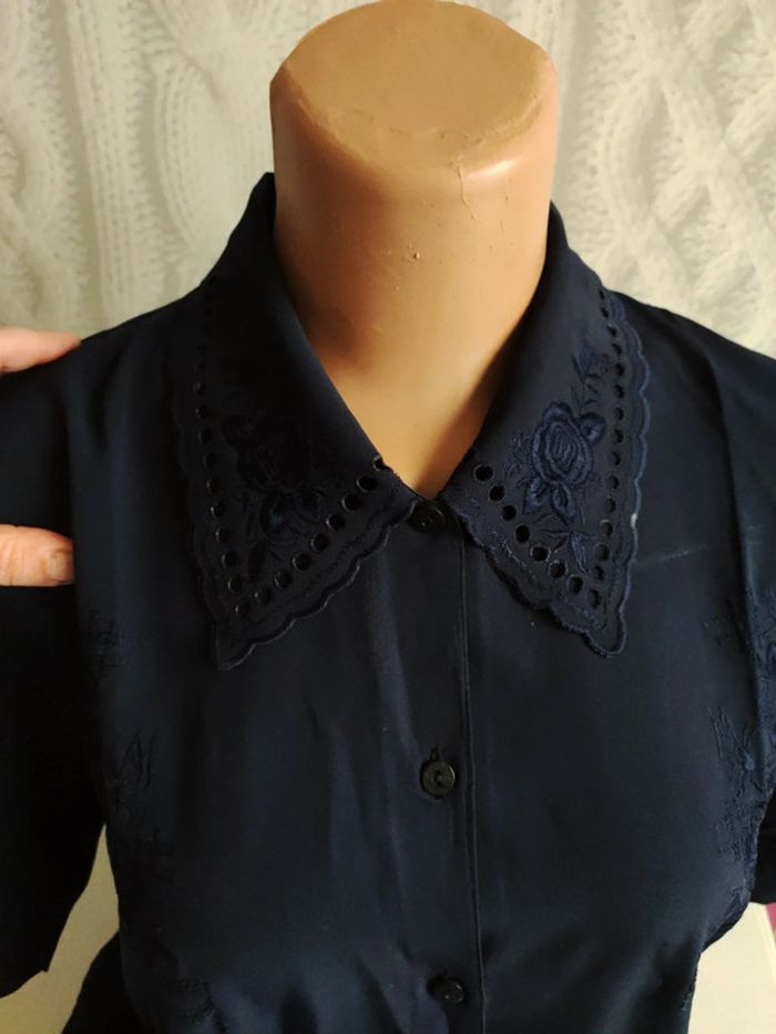Chemisier brodé vintage - photo numéro 5