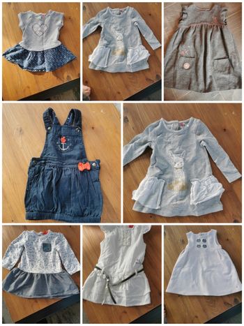 Lot robes 18-24mois