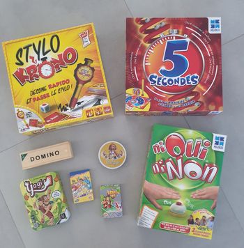 Lot jeux de société