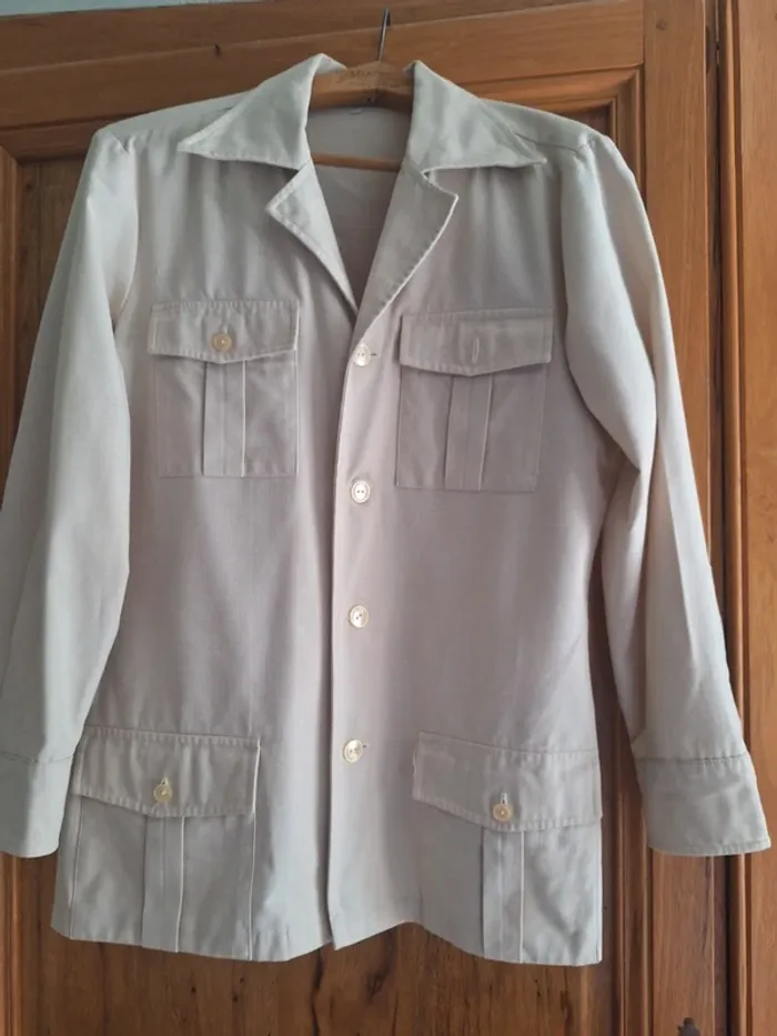 Veste vintage saharienne Pierre Clarence