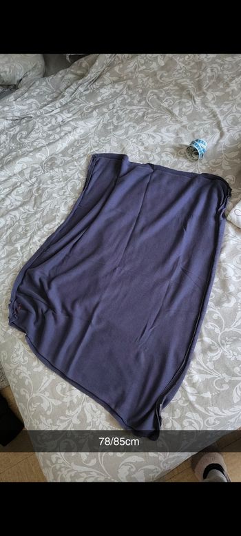 Petite couverture bleu