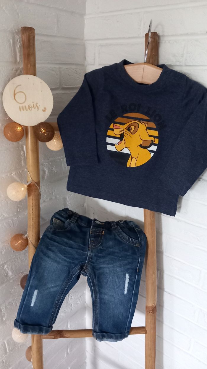 Lot vêtements garçon 6 mois - 11 pièces hiver mode actuelle - photo numéro 2