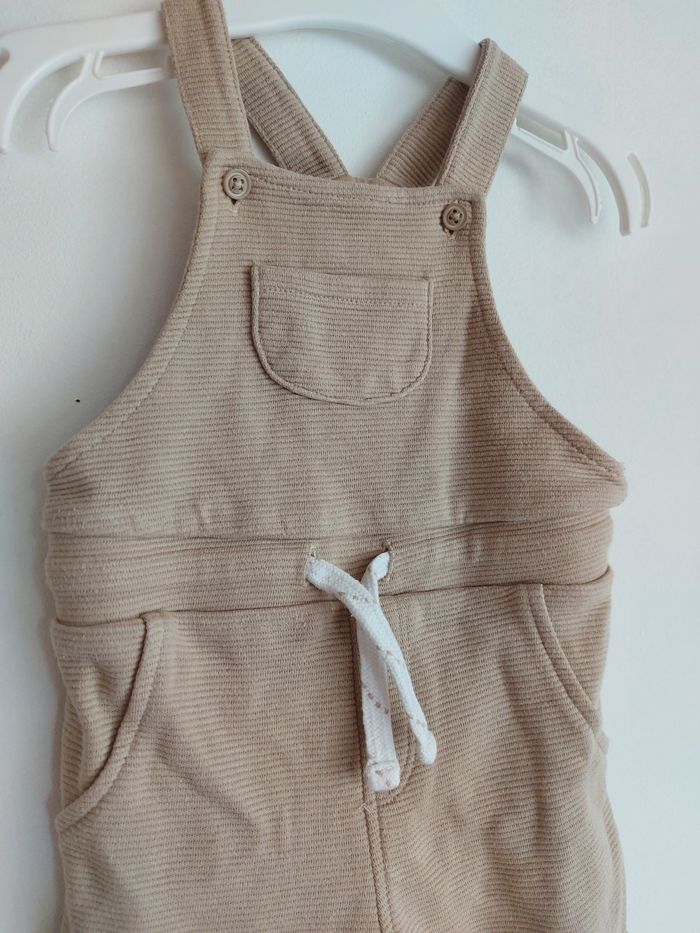 Salopette beige clair 9mois - photo numéro 2