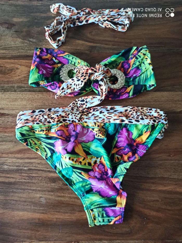 Maillot de Bain Femme 2 pièces Taille 38 - photo numéro 2