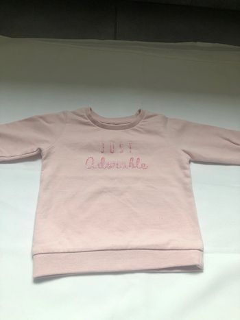 Pull rose fille pat&ripaton 6 mois