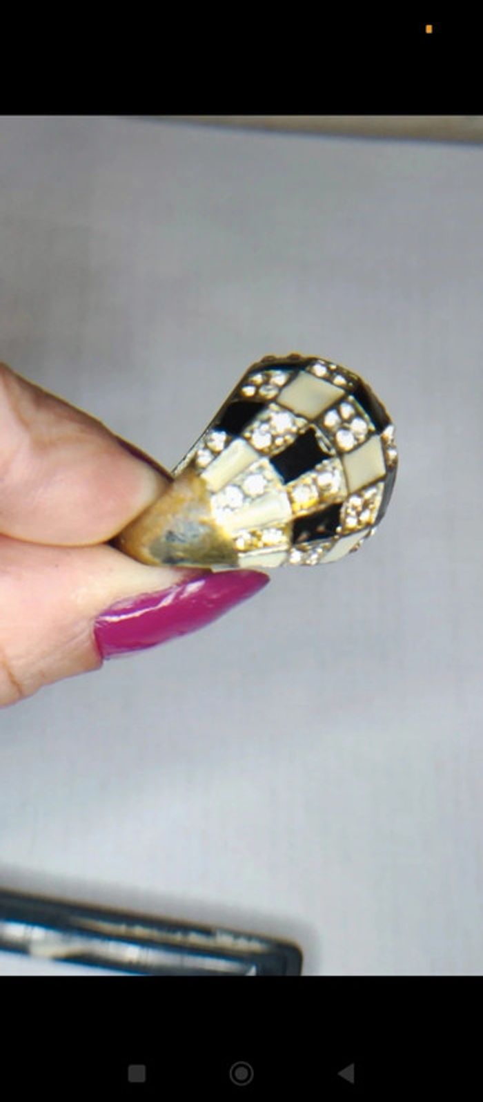 Grosse bague vintage - photo numéro 8