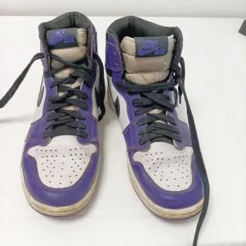 Baskets Nike Air Jordan rares violettes bleues sport pointure 40