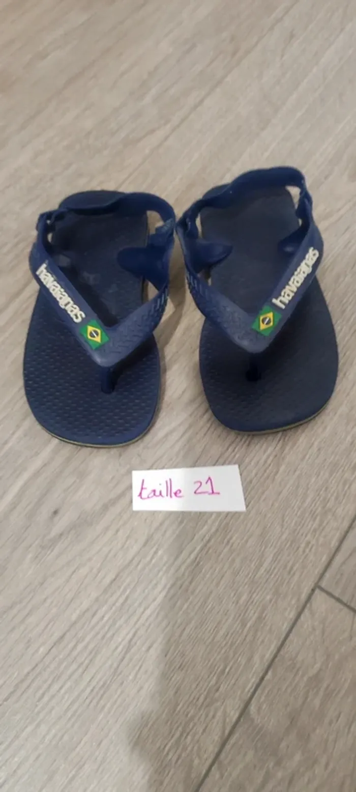 Havaianas bleu taille 21 tong été - photo numéro 4
