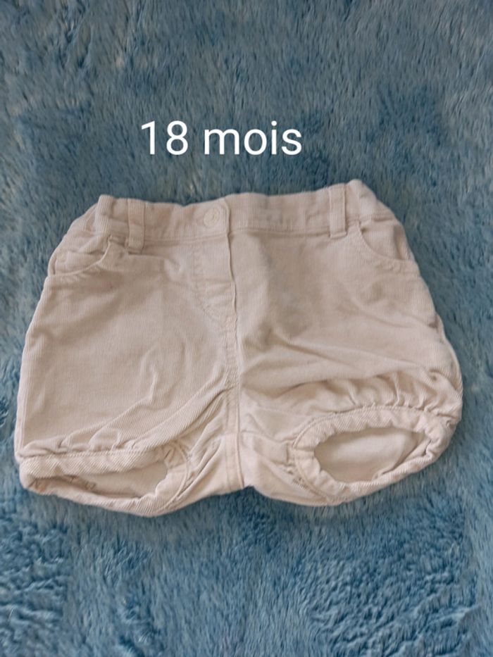 Ensemble short gilet du pareil au même 18 mois - photo numéro 3
