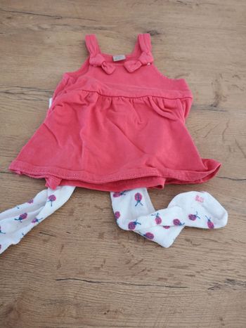 Robe et collant 12mois