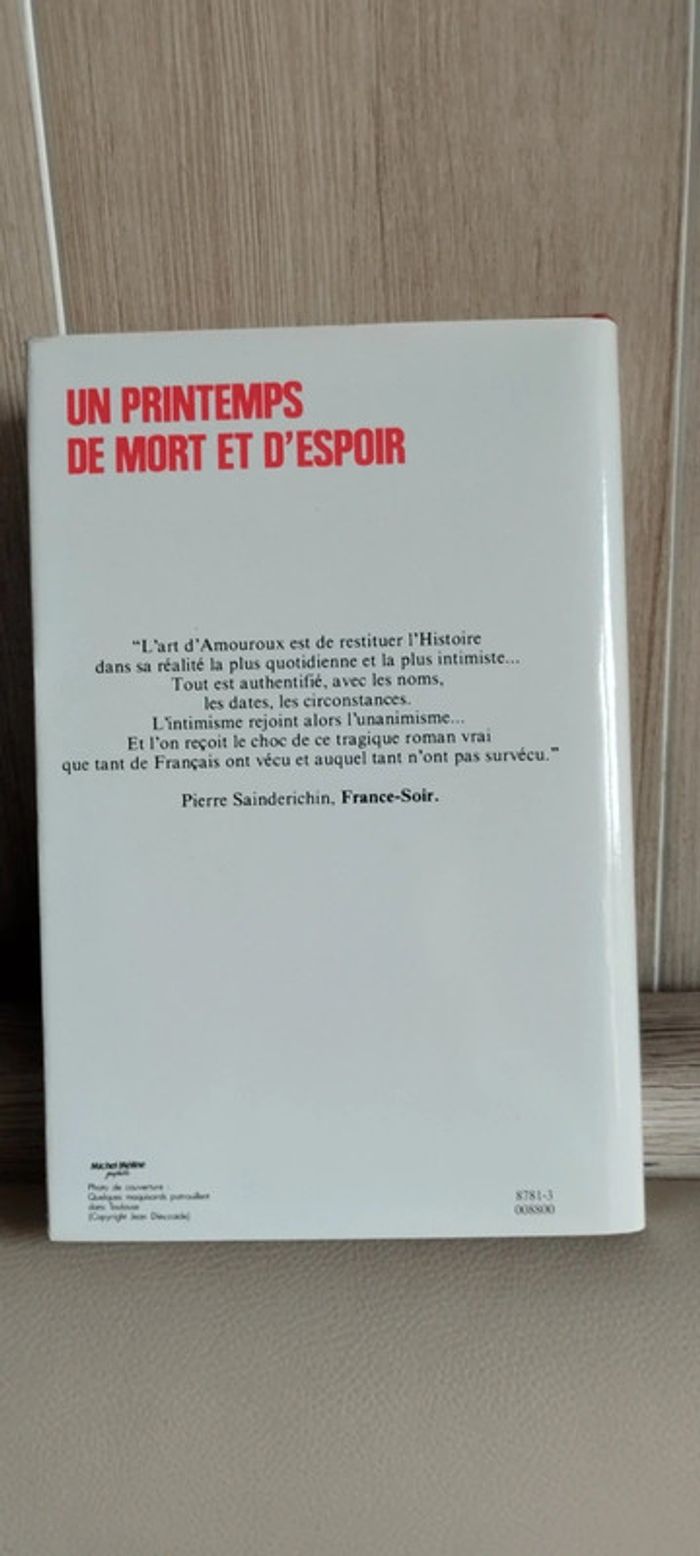 Un printemps de mort et d'espoir Henri Amouroux - photo numéro 2