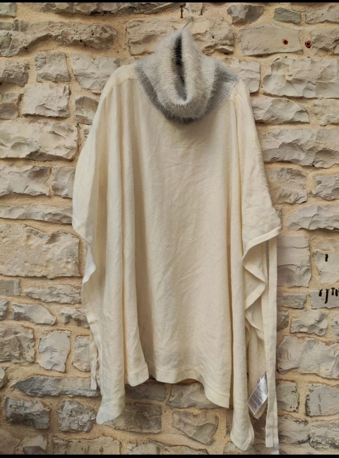 🌸poncho femme a col roulé taille L/XL gémo🌸envoie aujourd'hui ou demain
